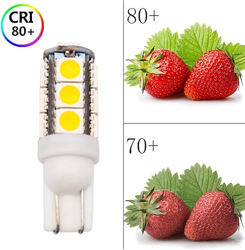 Vista 11 de GRV T10 921 194 13-5050 SMD - Lámpara de bombilla en cuña LED súper brillante, CD 12V Blanco fresco