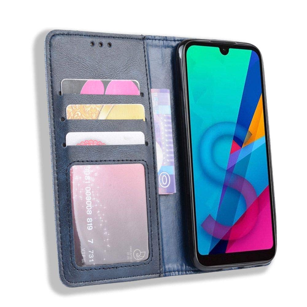 Custodia per Huawei Y5 2019,Flip Pelle Magnetica Cover a Libro con Slot per Schede per Huawei Y5 2019,Supporto Stand, Interno TPU Protezione Portafoglio Case