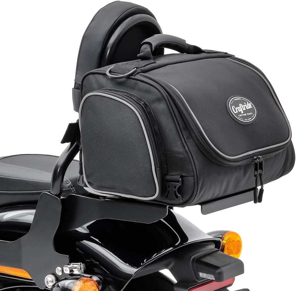 Motorrad Hecktasche 50 Liter - Triumph Street Triple R Gepäck Tasche Schwarz