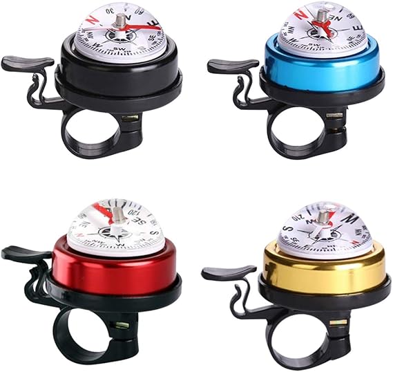 4Pcs Bike Bell, Bicycle Bell for Adults and Kids Loud Crisp Clear