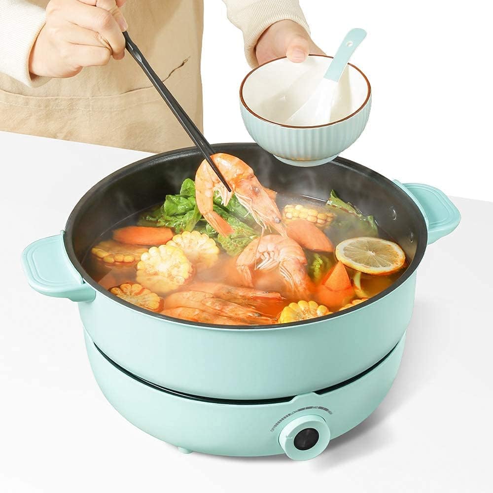 Hot Pot UpgradedDeep Electric Frying Pan Home & Kitchen