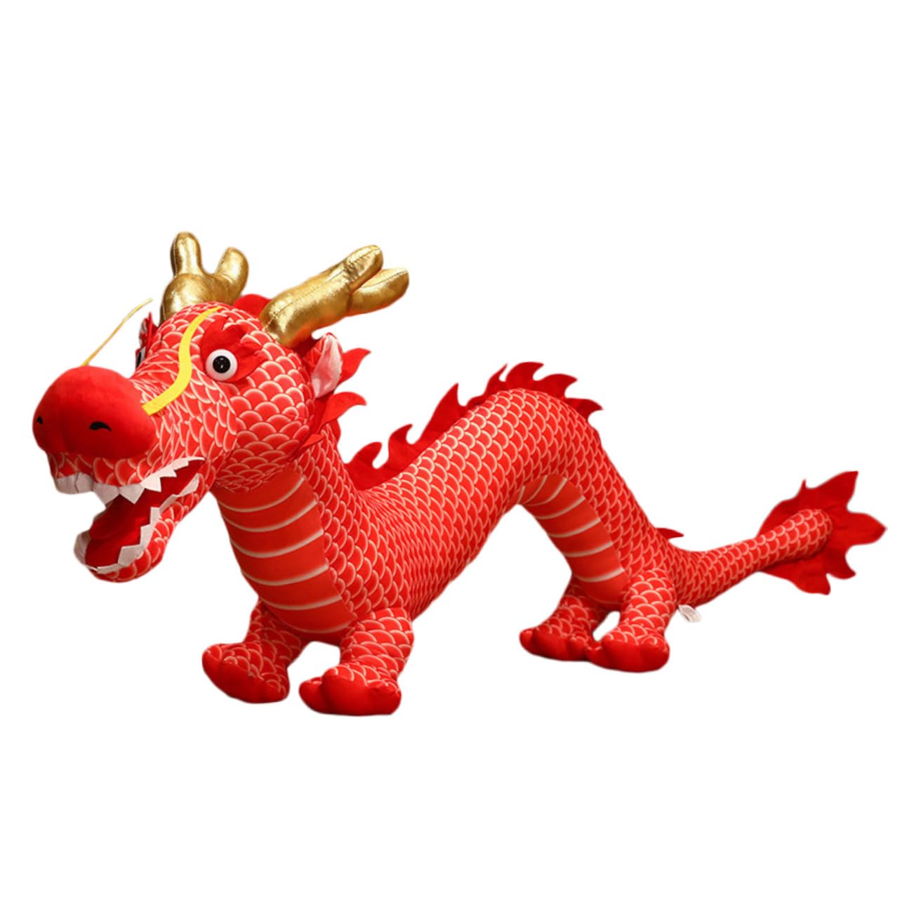 UKCOCO Peluche Dragon Coton PP Jouet Dragon Mignon Peluche Design Cartoon Cadeau Décoration