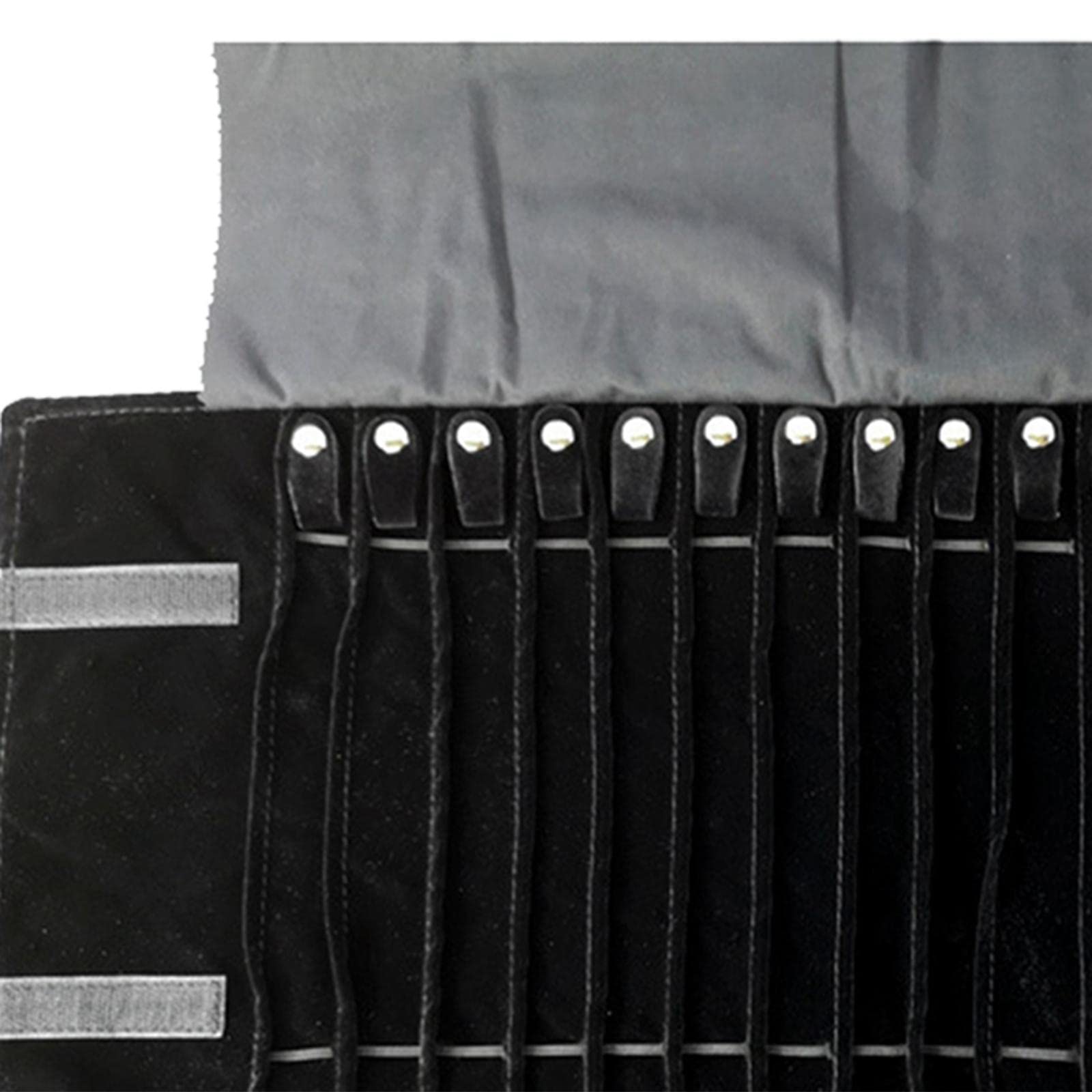 Astuccio Arrotolabile per Gioielli, Grande capacità, Multifunzionale, Portatile, Organizer per Collane