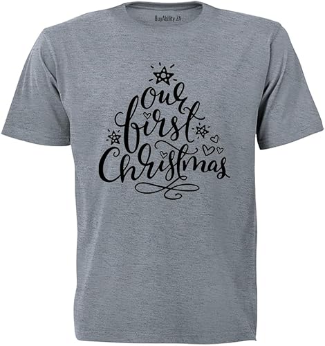 Unisex Our First Christmas - Adults - T-Shirt