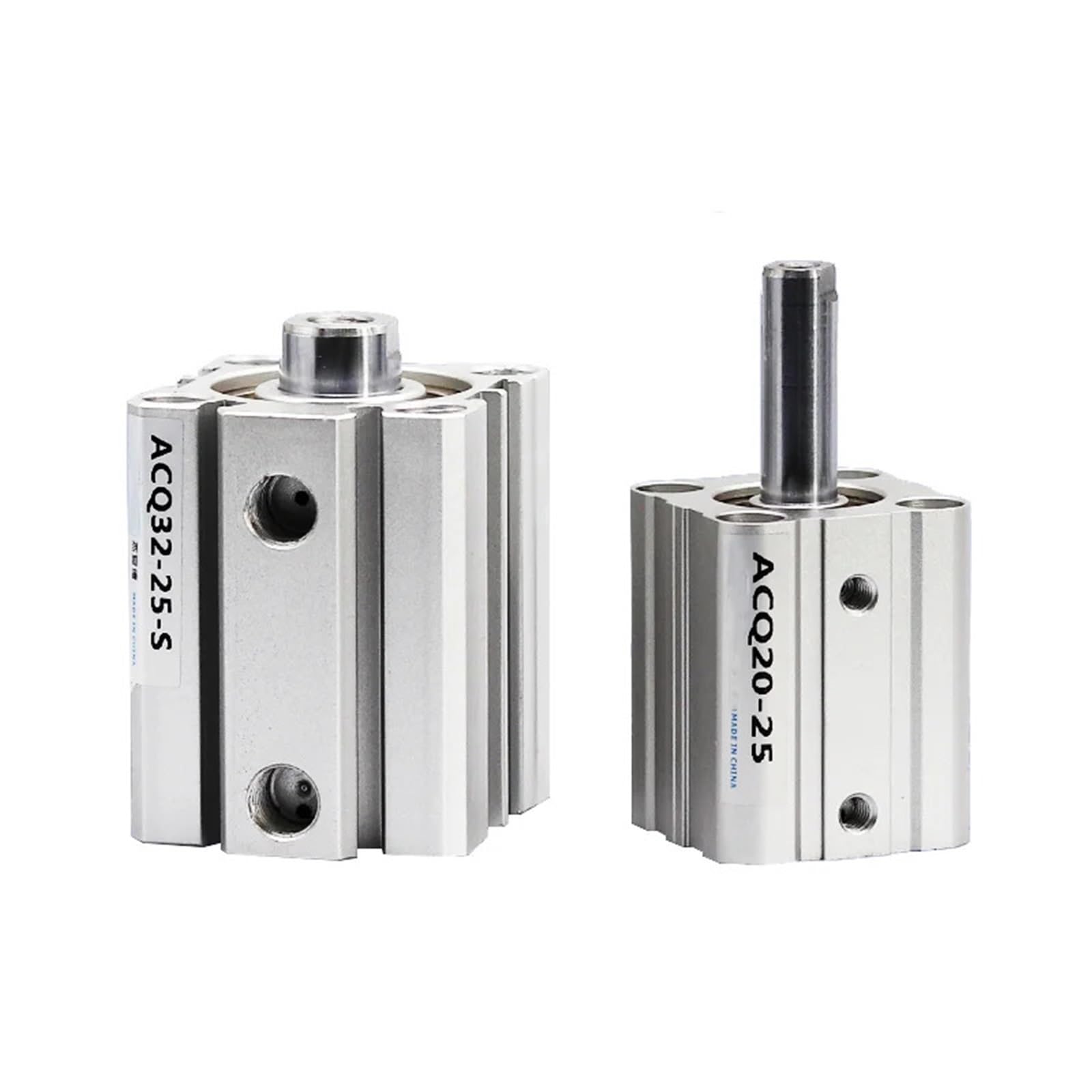 Vérin pneumatique compact double effet ACQ avec alésage 12-100mm et course 5-50mm pour automatisme