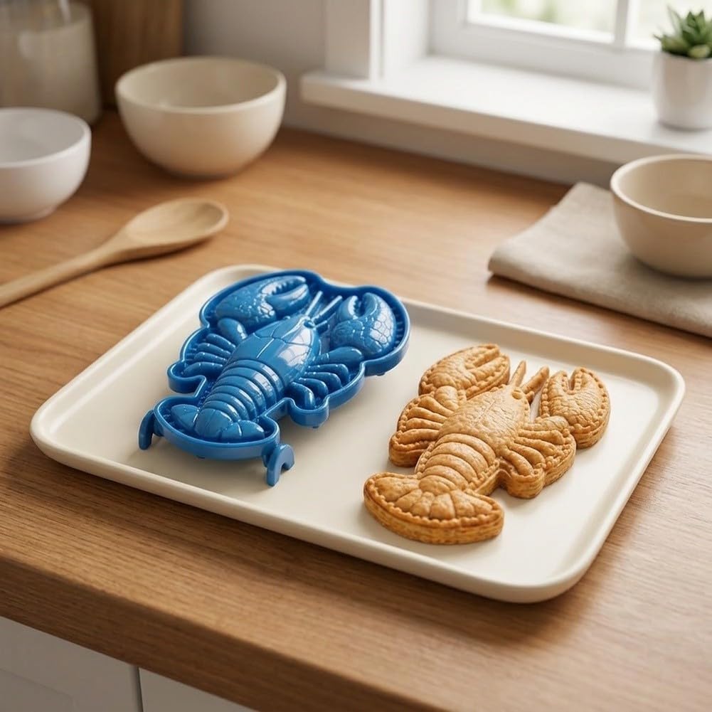 8-Piece Hand Pie Press Set Shapes Plastic 8-Piece Hand Pie Press
