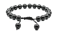 Vista 495 de Amazing Gemstone Yaxaite Bracelet for Women Men's Gifts - Protection Healing Crystal Bracelet - 8mm Gemstone Beaded Adjustable Bracelet Pulseras
