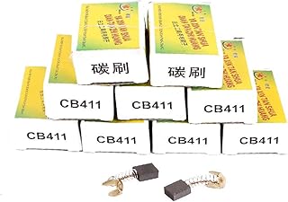 New Lon0167 10 Pairs 12x9x6mm Carbon Brushes Power Tool for Electric Hammer Drill Motor(10 Paare 12x9x6mm KohlebÃ¼rsten-Elektrowerkzeug fÃ¼r elektrische Bohrhammer-Motor