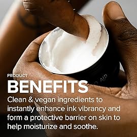 Mad Rabbit Tattoo Aftercare Kit - Tattoo Balm & Tattoo Foam Soap Cleanser - Tattoo Care for New Tattoos, Tattoo Moisturizer for Old Ink, Vegan, Fragrance-Free, Clean Ingredients