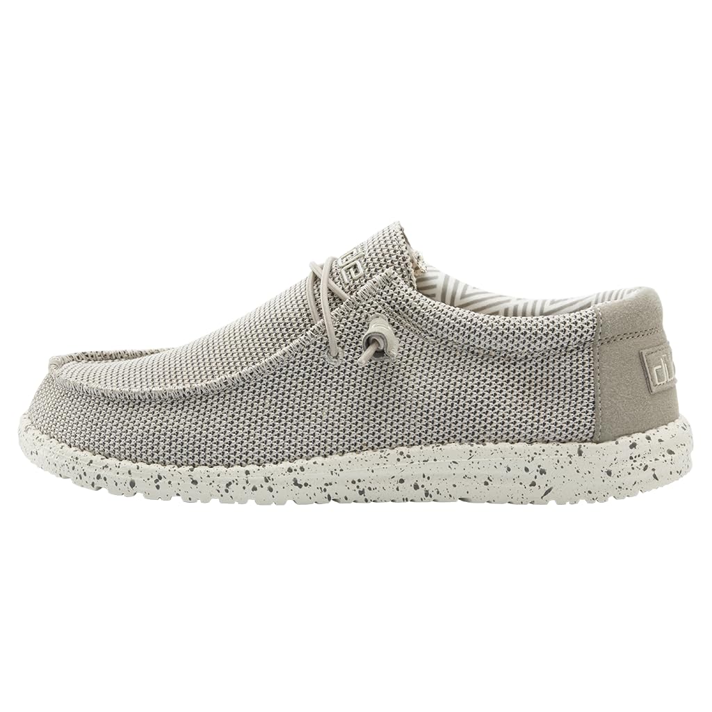 HEYDUDE Men's Wally Funk Mono | Men's Shoes | Men Slip-on Loafers | Comfortable &amp; Light-Weight