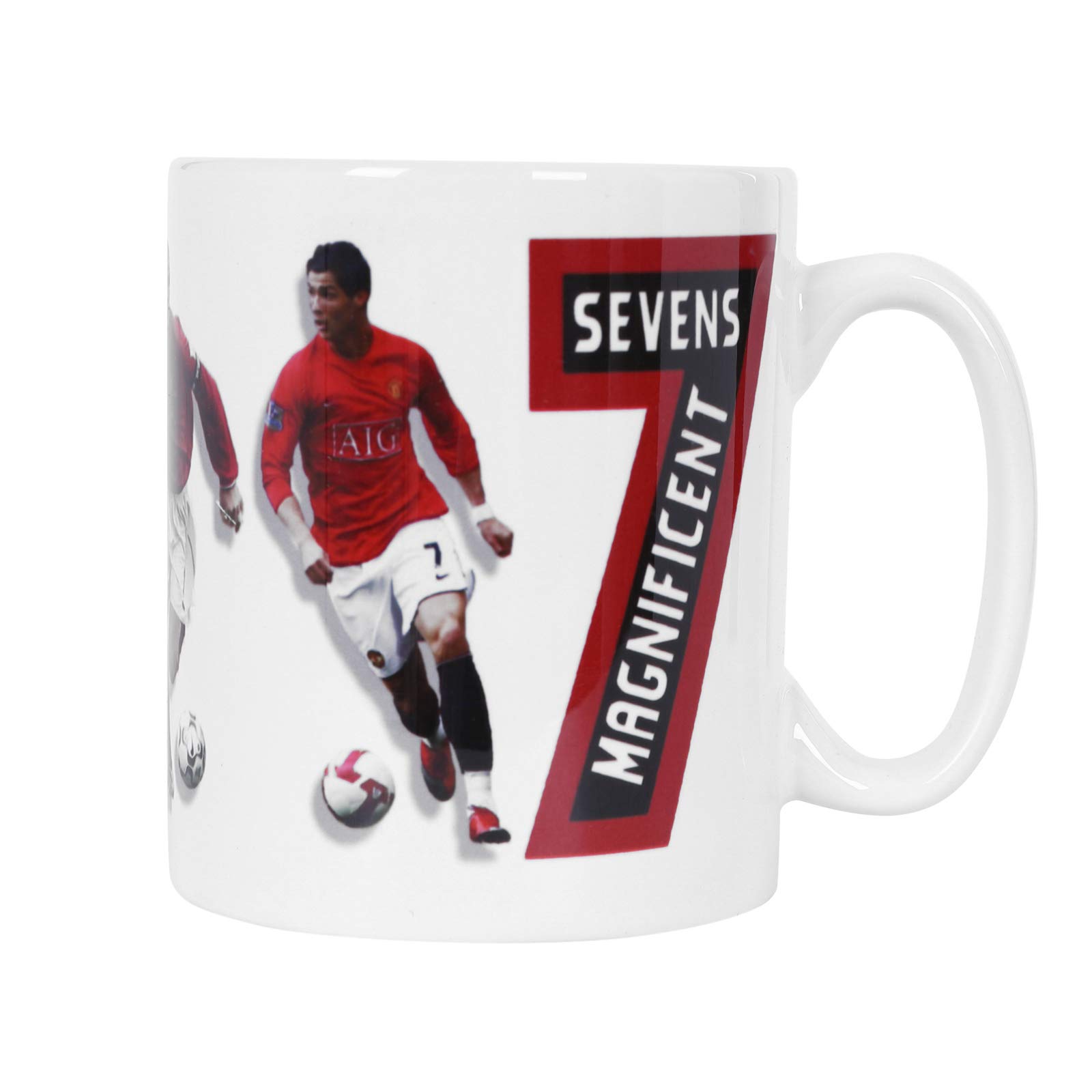 fan originals Manchester Football Legends of United Magnificent Sevens Ceramic Mug — image 1