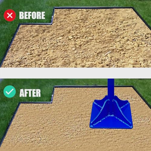 Moosefield Fully Welded Steel Tamper 8"x8" with 45 inch Handle Garden Landscaping Rammer for Earth, Soil, Asphalt, Gravel and Dirt Compaction Levelling Paver Tool - Image 4