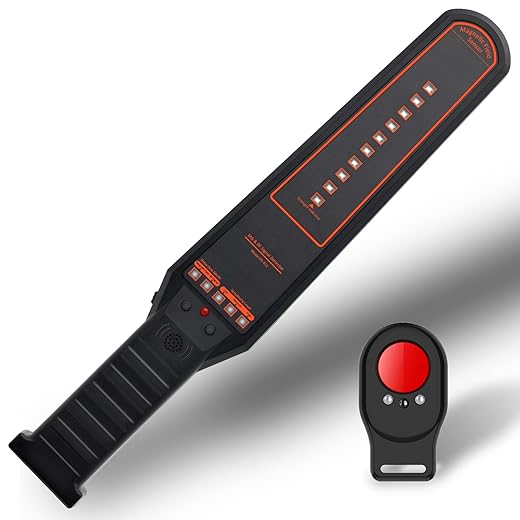 KAXYUYA Hidden Camera Detectors Anti Spy Detector RF Detector GPS Bug Detector Bug Sweeper GPS Tracker Detector Listening Device Detector Tracker Finder Detector for Cars