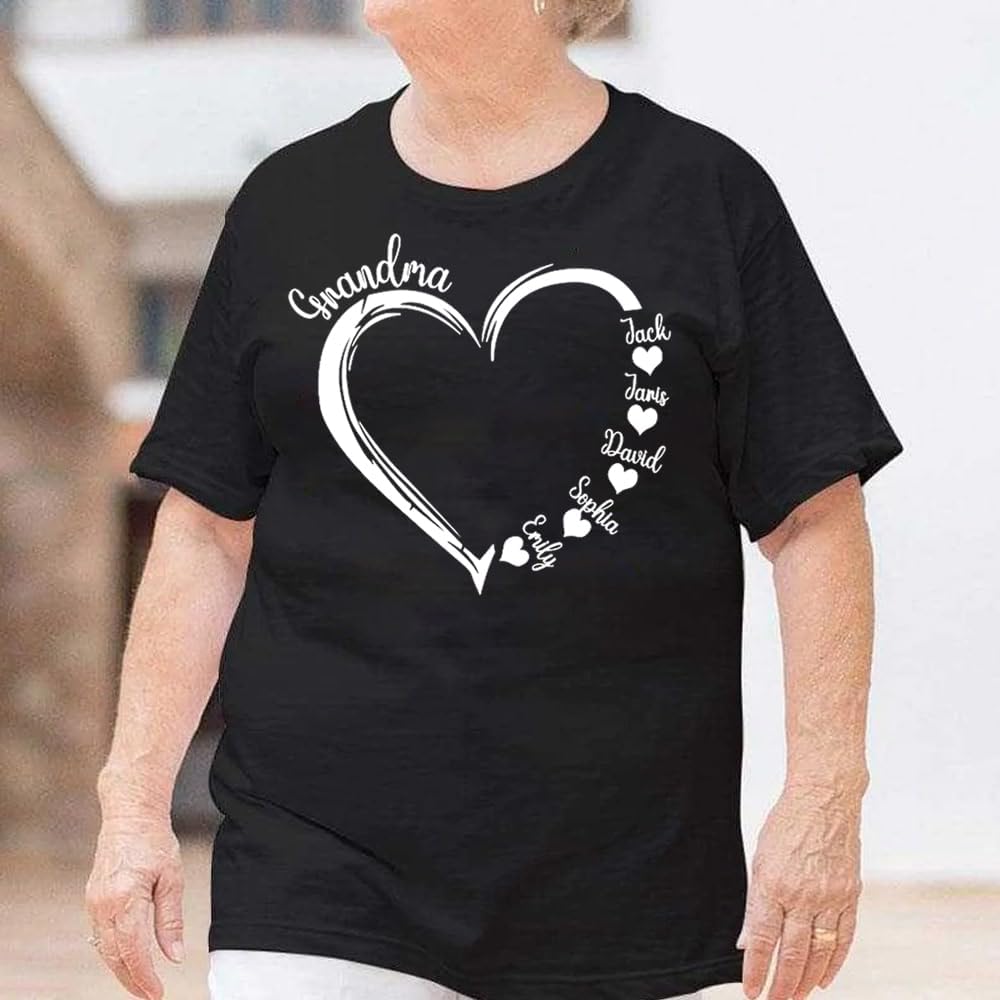 Personalized Grandma Sweatshirt, Custom Floral Pullover, Gift for Grandma, Cozy Family Shirt for Birthday, Christmas - Image 3