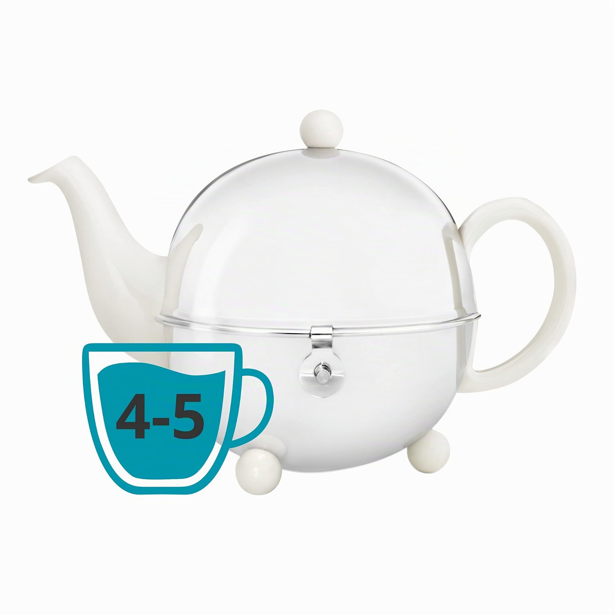 Bredemeijer - Théière Cosy - 0,9 litre - Blanc