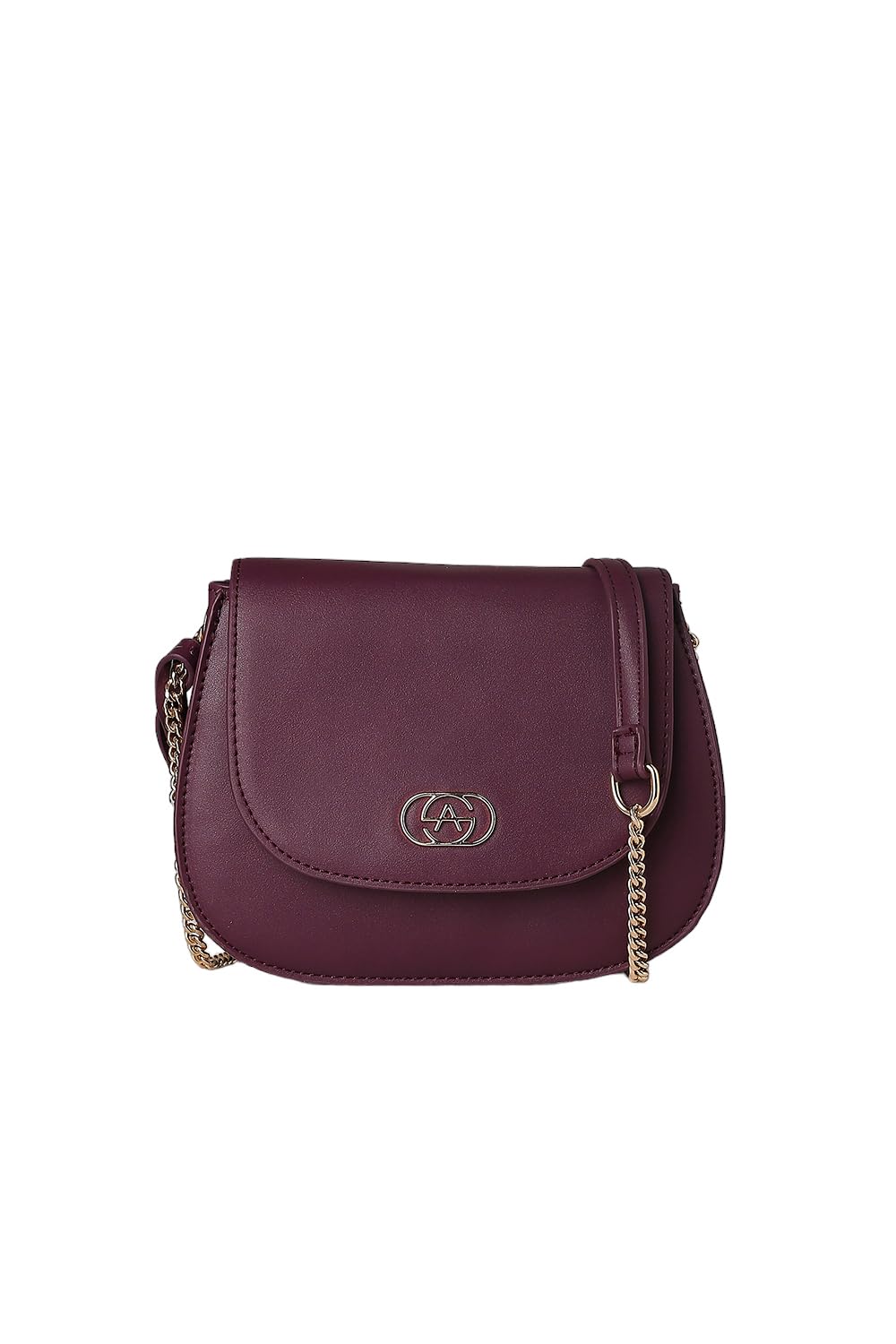 Allen Solly Womens Solid Sling Bag,Burgundy (B0D3TQ6HYD) Amazon Price History, Amazon Price Tracker