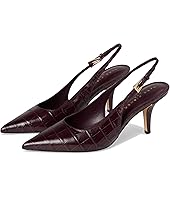 Dark Brown Croco Leather