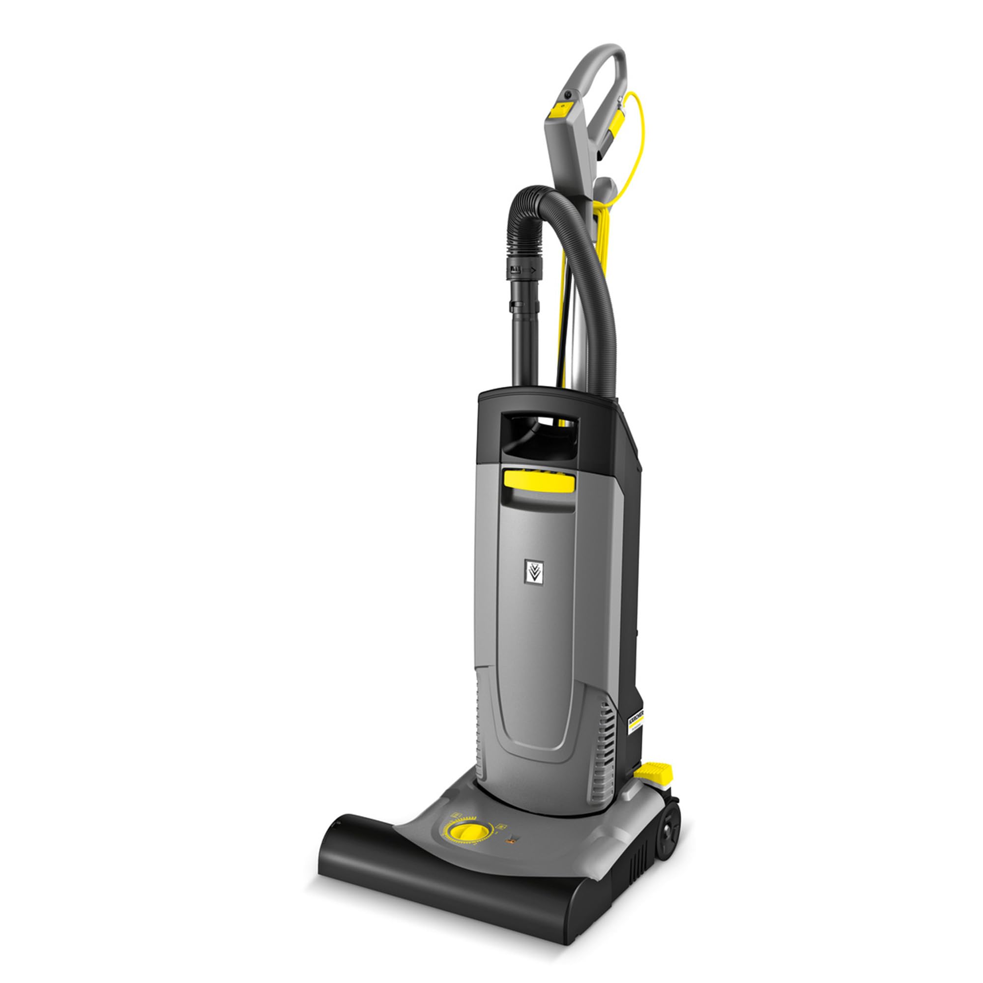 KÄRCHER Teppichbürstsauger CV 38/2 ADV, Arbeitsbreite: 380 mm, hohe Flächenleistung, optische Bürsteneinstellhilfe, 3-Fach Filtersystem, steckbares Gleitflex-Netzkabel, werkzeugloser Bürstenwechsel