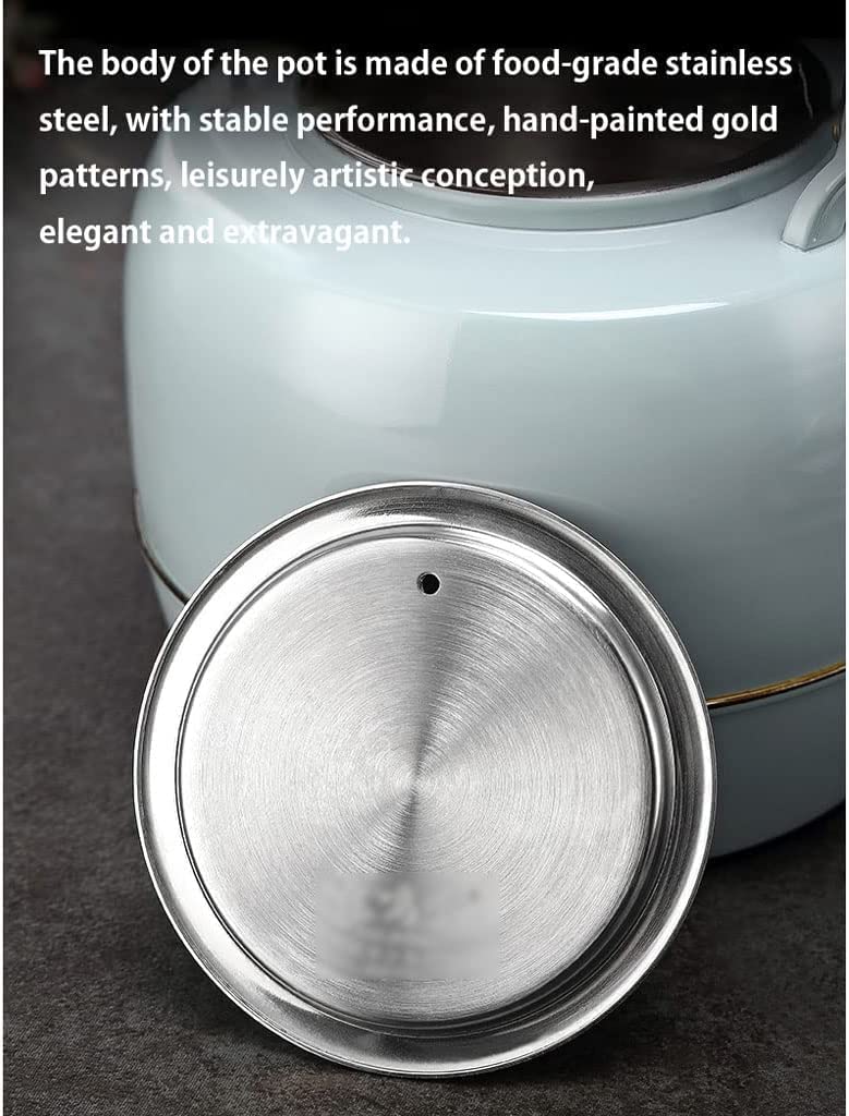 Amazon | 高速加熱 700ML/23.7OZ 電気ケトル、クリエイティブな中国茶