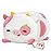 Mewaii Strawberry Cow Plush Pillow, Kawaii Cow Stuffed Animals, Cute Plushies for Girls, Soft Pink Cow Plush, Birthday Gifts for Kids Adults Teens (8 Inch)