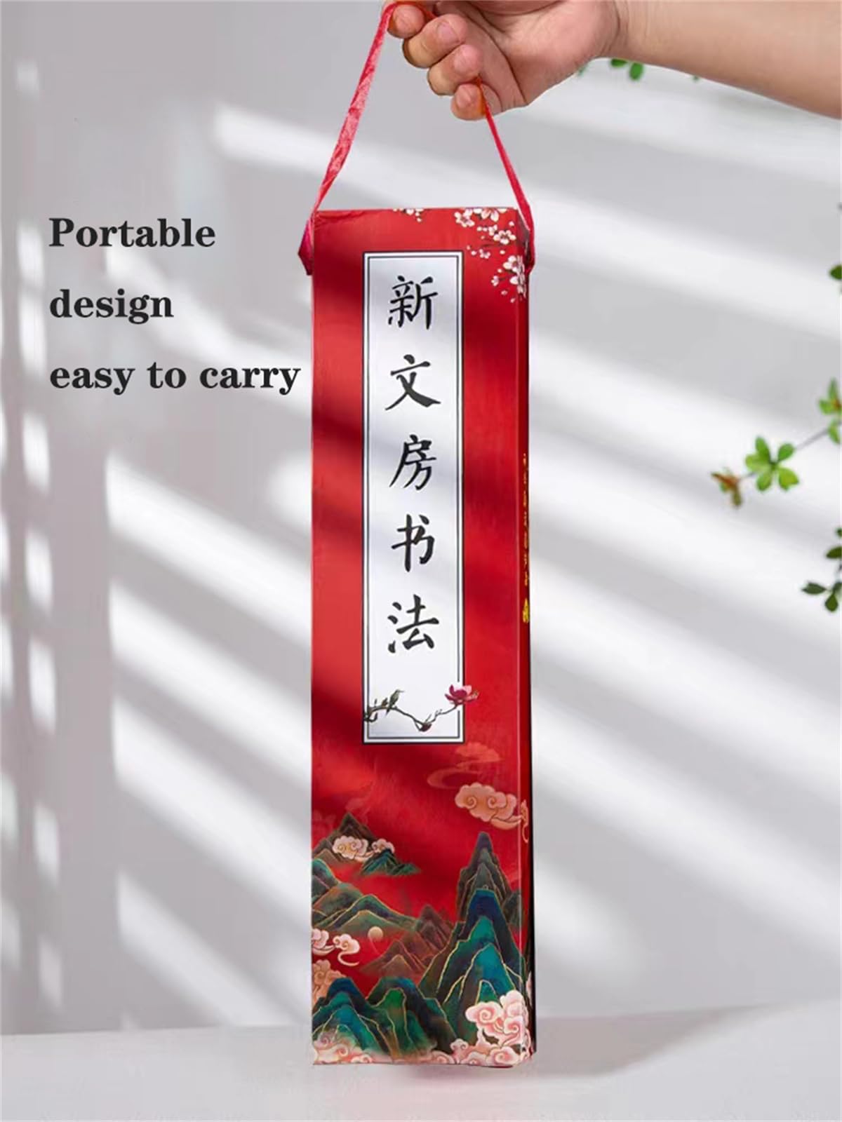 Water Writing Cloth, Chinese Magic Cloth Water Paper - Reusable Painting Paper Chinese Calligraphy Mat Practicing Tool Student Stationery With Copybook, Water Dish, Brush Pen Gift Box