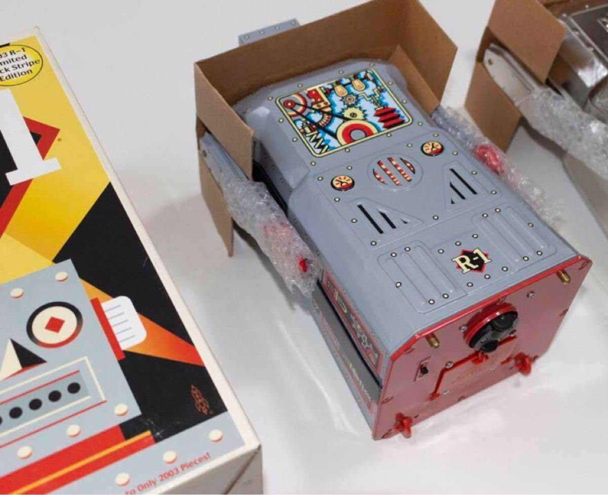 R-1 ロボット ブリキ 電動歩行 大型ロボットR-1 ビンテージ レトロR-1