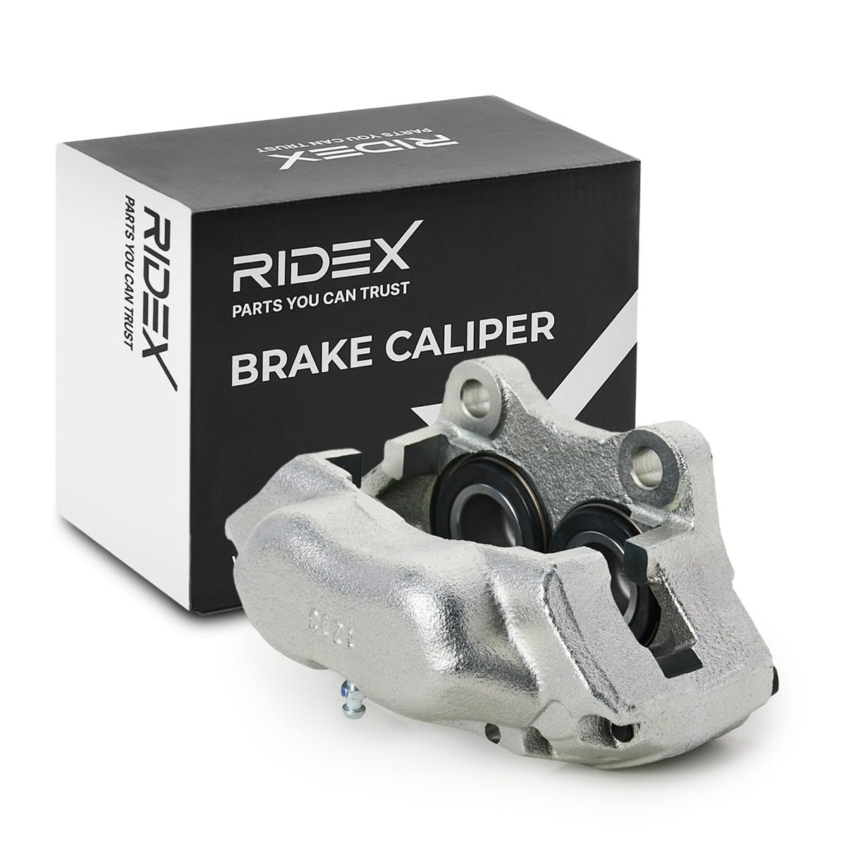 RIDEX 78B1283 Pinza de freno Delantero Derecha Delantero con pistón con bastidor de soporte Compatible con VOLVO 240 P242, P244