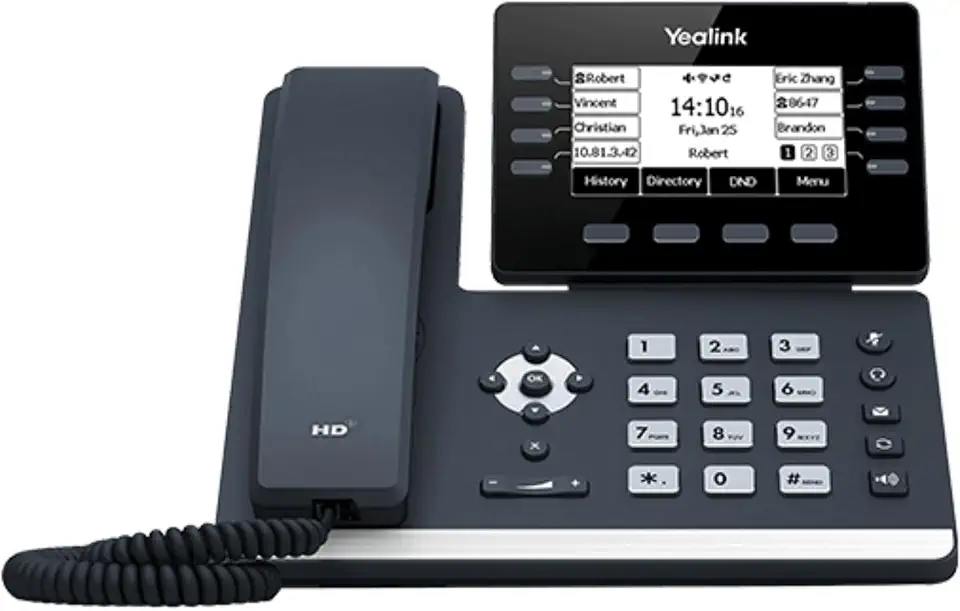 Yealink 3.7-inch SIP-T53 12 Line IP HD Phone