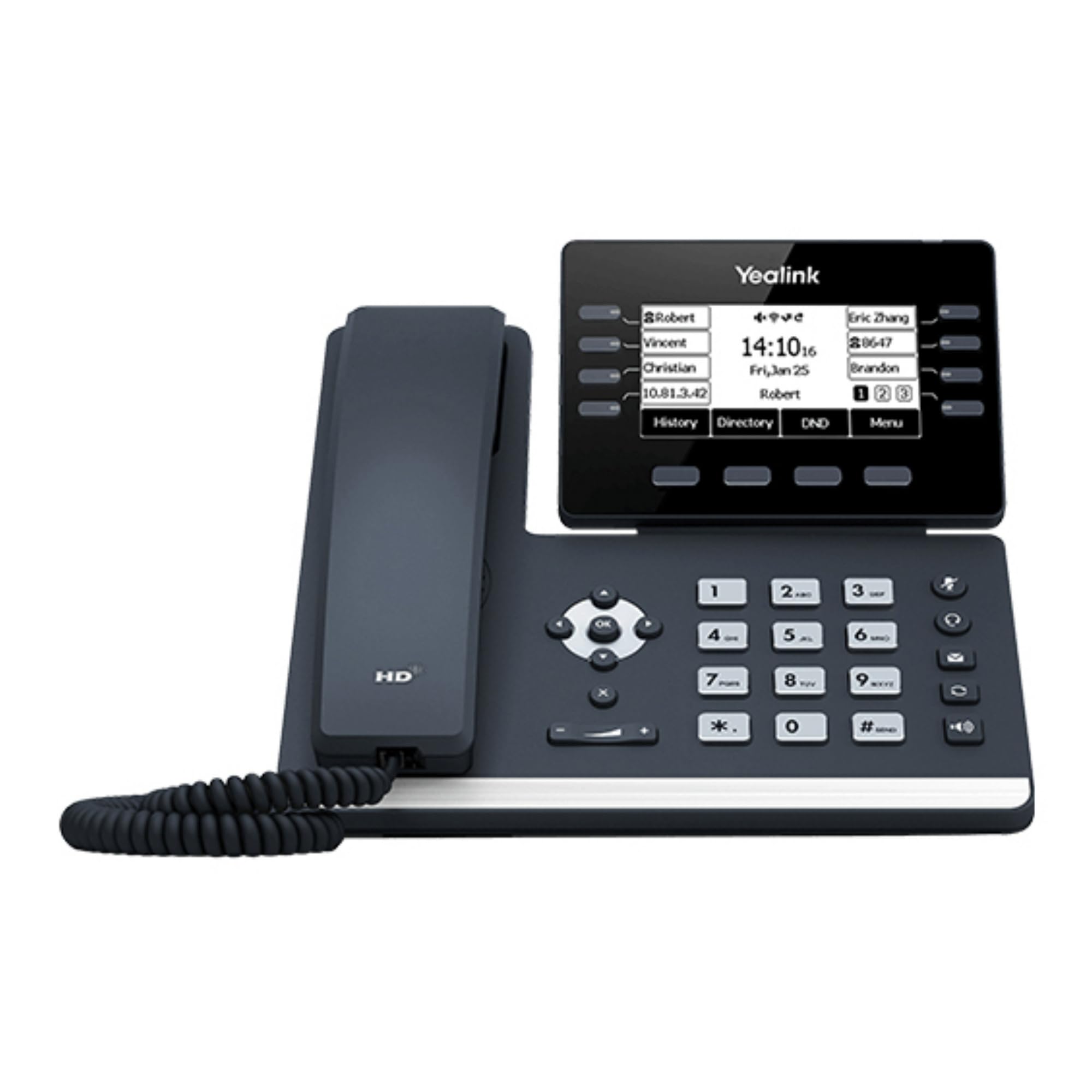 Yealink SIP-T53 IP-Telefon grau 8 Zeilen LCD