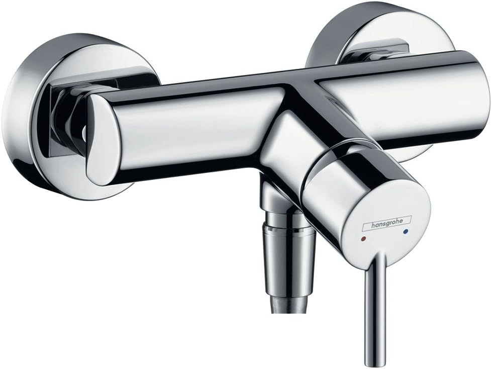 Hansgrohe single lever-shower mixer TALIS S2 wall mount chrome 32640000