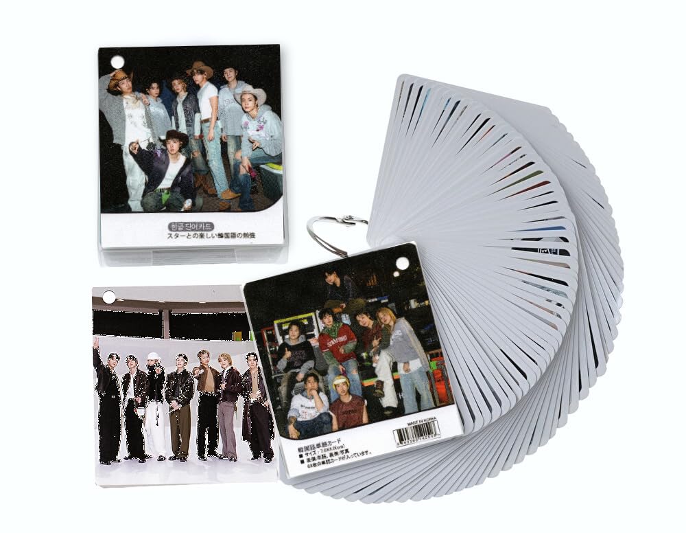 Amazon.co.jp: ビーティーエス(BTS) 防弾少年団 韓国語 単語カード 63