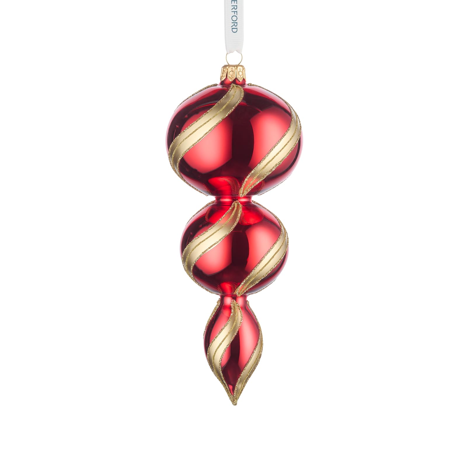 Waterford Holiday Heirlooms Triple Spire Ornament