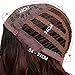 Pelucas Rizadas Cortas Para Mujer Niñas Marrón 14 inch Pelucas Pelo Natural...