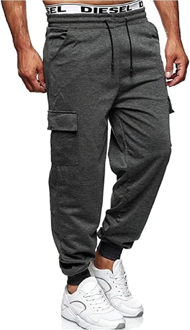 Pantaloni cargo da uomo, pantaloni da jogging, casual, sportivi, da  allenamento, palestra, taglia M-3XL : Amazon.it: Abbigliamento