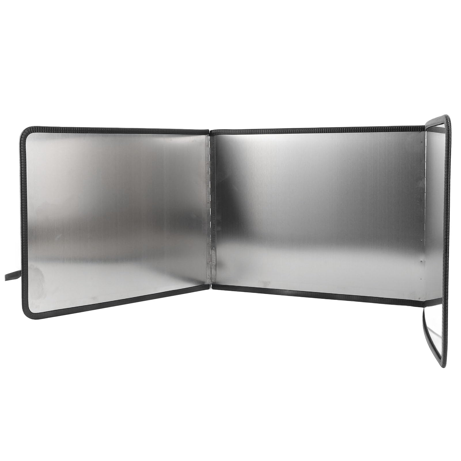 Faltbarer Spritzschutz für Herd, Edelstahl-Design (40x40x40cm)