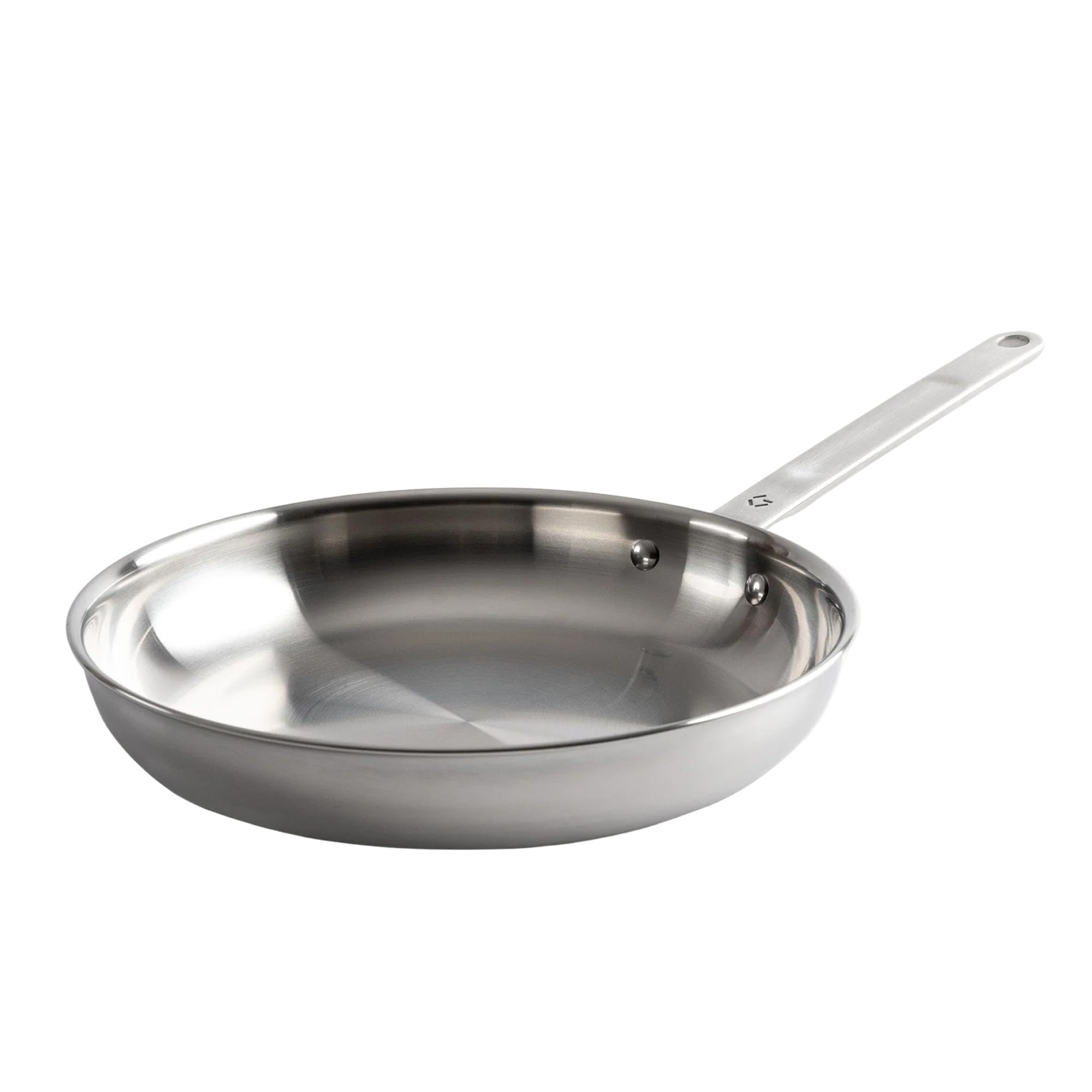 Gastrotools Sartén 28 cm 5 Capas de Acero Inoxidable con Núcleo Aluminio | Excelente conducción del calor | Cocción uniforme | Inducción, gas y horno | Sin revestimiento | Uso versátil