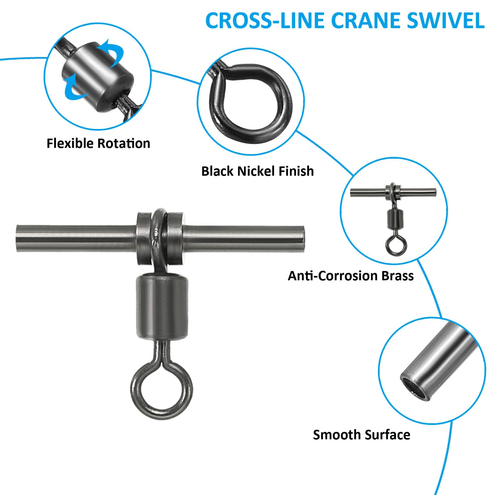 PATIKIL 103Lbs Fishing Swivels - Image 4