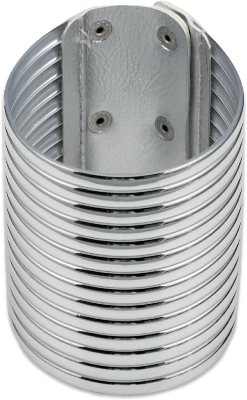 Choker Necklace Bracelet Set for Women PU Leather African Statement Female Torques Collar Ethnic Tribal Bangle Jewelry Set - Image 6