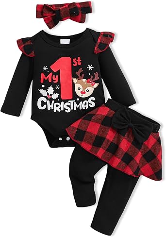 Doresbebe Baby Girl Clothes Newborn Infant Outfits Cute Summer Clothes Spring Romper Set+Hat+Headband