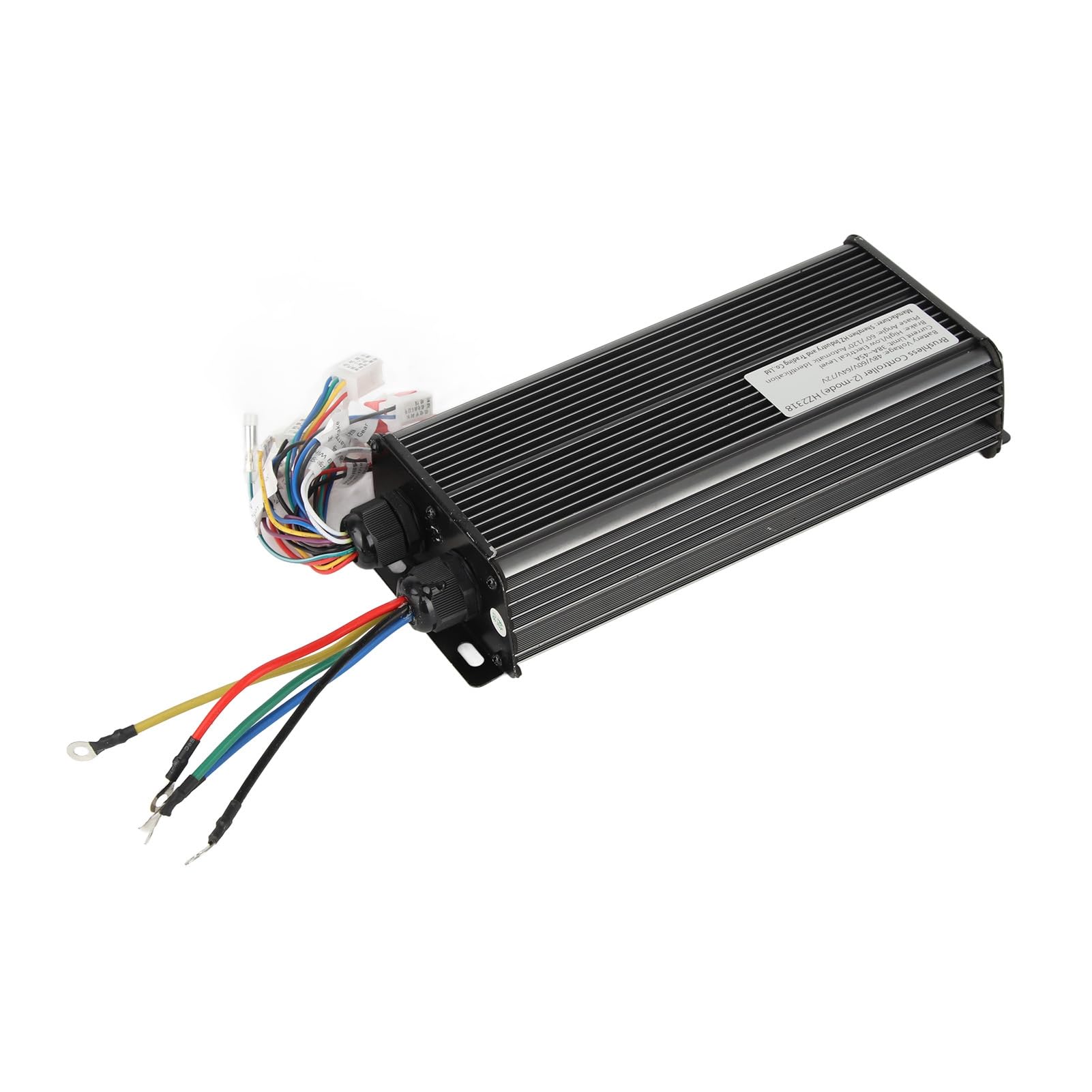 Ausla Bezszczotkowy Sterownik Silnika, Regulator Prędkości Roweru Elektrycznego ze Stopu Aluminium 48 V 60 V 64 72 2000 W 18 Rurek, 38 A do 45 A dla Rowerów Elektrycznych, Skuterów