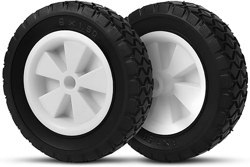 Miniatura 8 de Ruedas 72-108 para Oregon, neumáticos universales de 8 pulgadas para cortacésped, parrillas de barbacoa, vagón de radio, camión de mano, carrito de