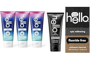 Hello Blue Raspberry Kids Toothpaste