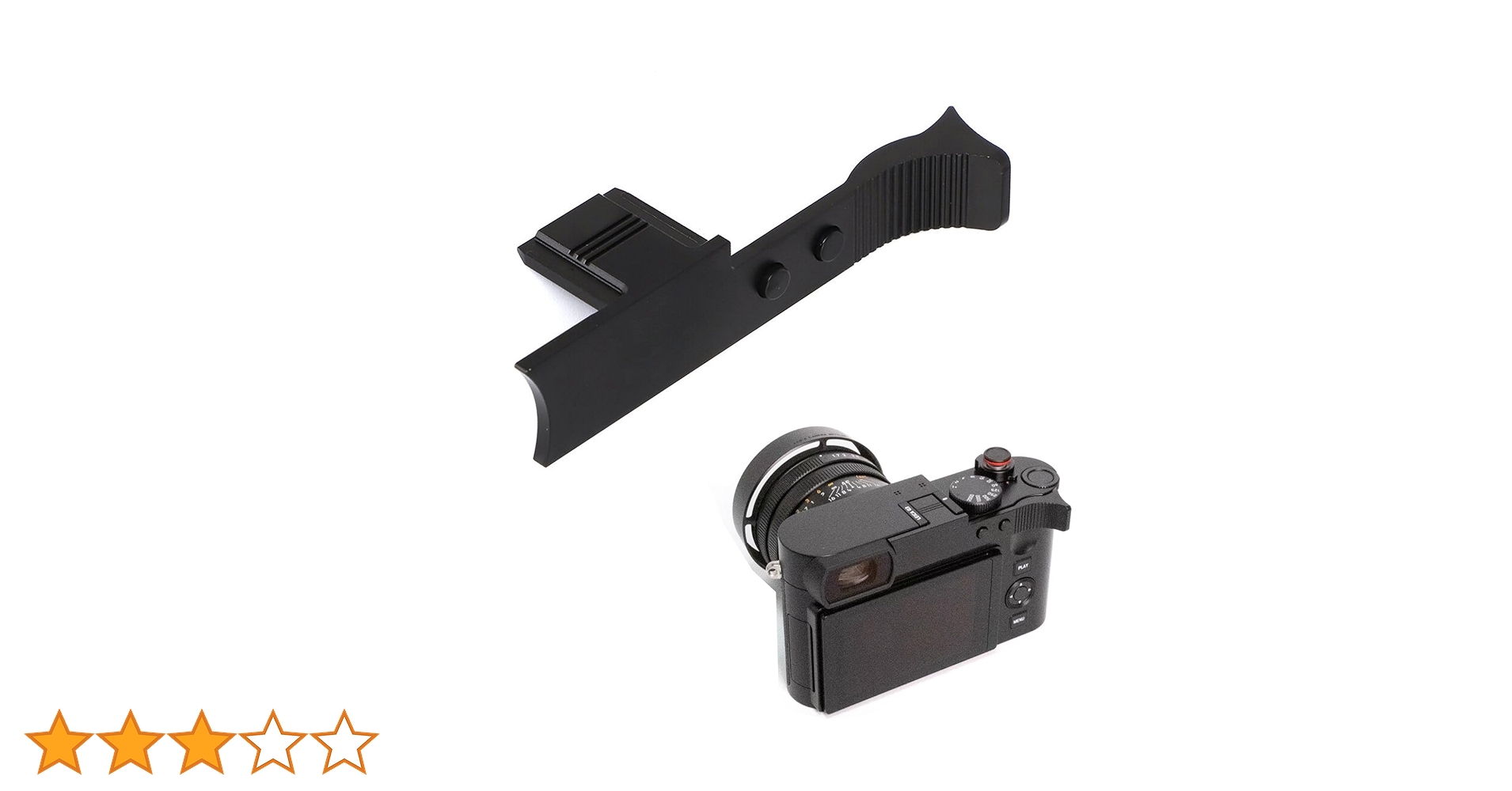 IDSworks ライカ Q3 / Q343 用グリップ IDSworks modular grip for Leica Q3 - IDS initial design studio