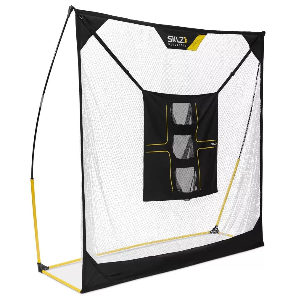 SKLZ Universal Golf Target – Objetivo de Swing Ajustable con Tres Bolsillos para Practicar Vuelo de Bola y Chip, 76.2 cm x 76.2 cm para Entrenamiento de precisión.