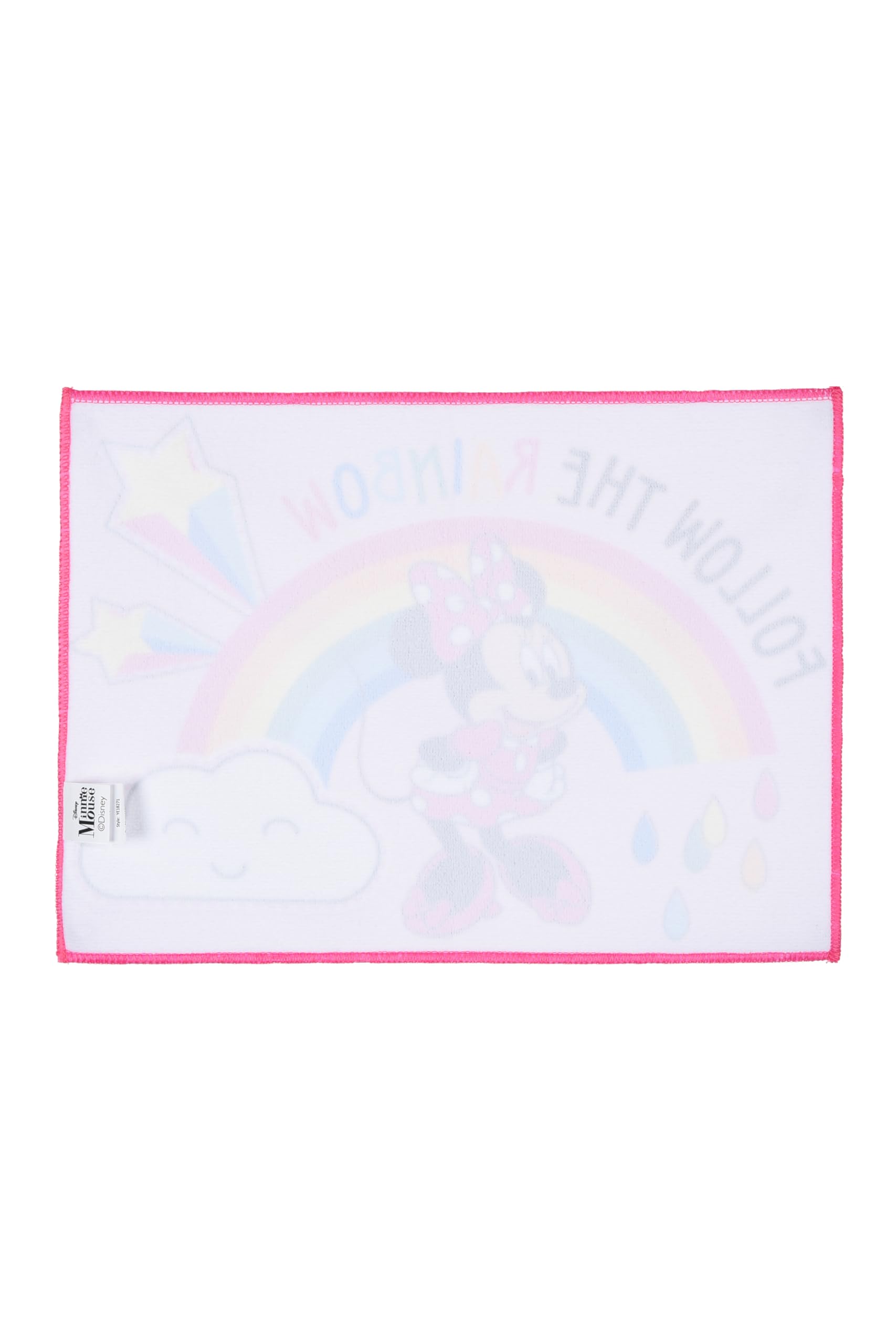 Set asilo Minnie Mouse - Sacchetto, asciugamano, bavetta e tovaglietta