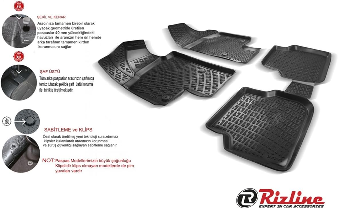 Rizline Renault Austral Mild Hybrid Compatible 3D Pool Mat after 2023