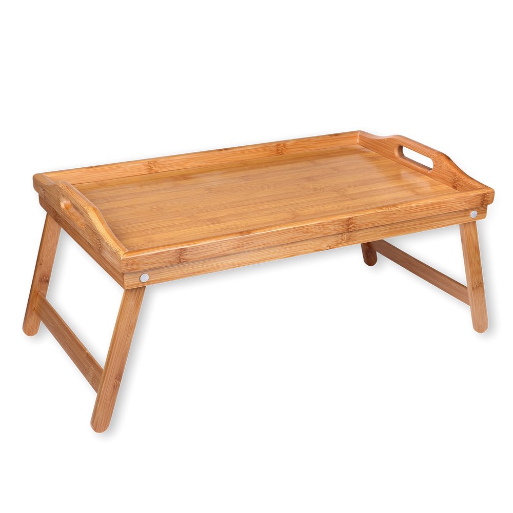 Schramm® 2 Pièces Plateau en Bambou Pliable de Service