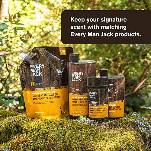 Every Man Jack 878639014107 Mens Amber + Sandalwood Hand & Body Lotion thumb #2