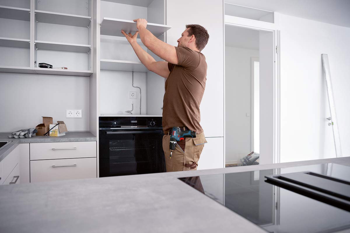 Bosch Professional 12V System Akku Schlagbohrschrauber GSB 12V-35 (Drehmoment hart/weich 20/35 Nm, inkl. 2x 3.0Ah Akku, Ladegerät GAL 12V-40, L-BOXX)