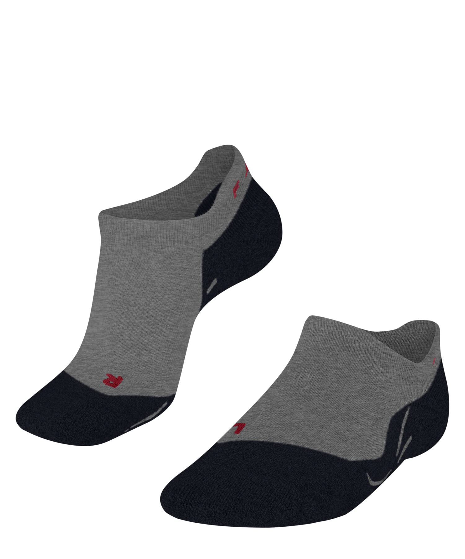 FALKE Men's RU3 Comfort Invisible Running Socks, No Show, Thick Cushion, Breathable Quick Dry, Organic Lyocell, 1 Pair